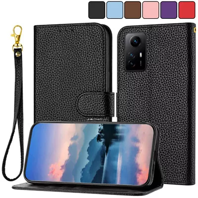 For Xiaomi Redmi Note 12 Pro 10 Pro Max Magnetic Case Leather Wallet Flip Cover • $11.43