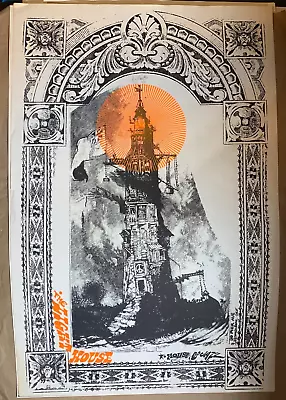 LIGHTHOUSE JAZZ VINTAGE 1970's SILK SCREENED ORIGINAL ART POSTER By EARL NEWMAN • $149.95