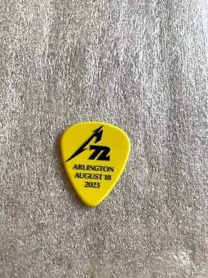 METALLICA - Guitar Pick Picks Plectrum *VERY RARE* ARLINGTON • $0.99