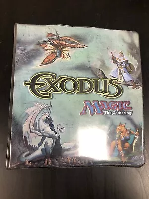 MTG  Magic The Gathering Exodus Collectors 3 Ring Binder W/ Collector Guides • $83.97