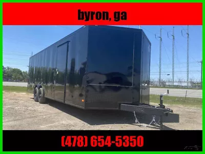 2023 Covered Wagon Trailers 8.5X24 Blaxck Blaxkout Spread Axle Enclosed Traile • $12995