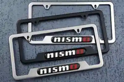 Genuine Nissan 2013-2018 Nissan License Plate Frame (Nismo Logo) 999MB-AV000BK • $48.08
