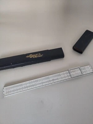 $1.24 • Buy Vintage Slide Rule Extending Ruler 