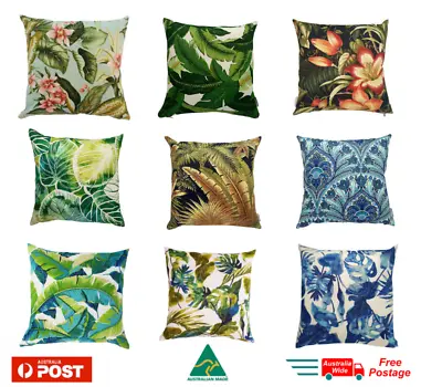 Tropical Outdoor Cushion Covers *ALL Sizes* Authentic Fabric • $55