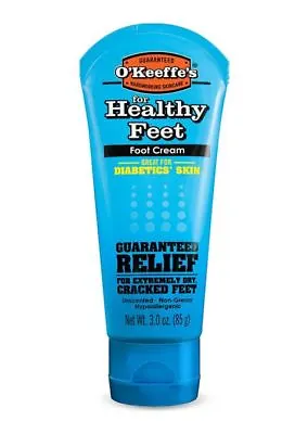 O'Keeffe's Healthy Foot Cream Split Cracked Skin Non-Greasy Diabetics' Skin 85g • £10.95