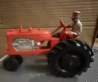 Vintage 1950's Auburn 1:16 Allis-Chalmers WD45 Tractor Rubber #572 Rare Used • $22.99