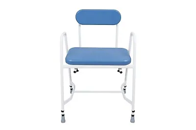 £176.95 • Buy Bariatric Vinyl Perching Shower Stool Adjustable And Detachable Back And Arms