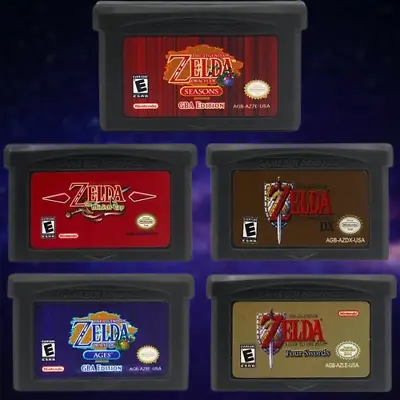 Zelda A Link To The Past Minish Cap Oracle Of Ages Seasons Links DX GBA Gameboy • $50