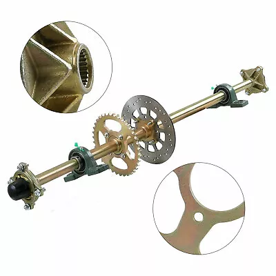 44  Rear Axle Kit Wheel Hub Complete Kit Fits Go Kart/ ATV/ Quad/ Drift Trikes • $128.25