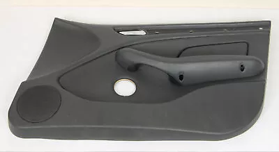 Genuine BMW E46 Door Panel. Montana Leather. Black. Passenger. Front 51418224596 • $155