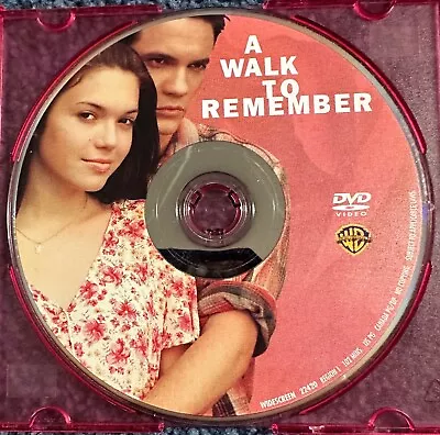 A Walk To Remember Dvd Very Good Disc & Slim Case Only • $2.49