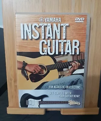 Yamaha - Instant Guitar Learning DVD Edcuational Adele Taylor Swift & Coldplay • £9.99