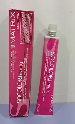 MATRIX SOCOLOR Beauty Permanent Cream Hair Colour 60 Ml Brand New • £3.25