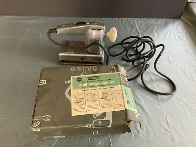 Vintage Sears Craftsman Dual Motion Sander Model 22461 With Box Tested Works • $10