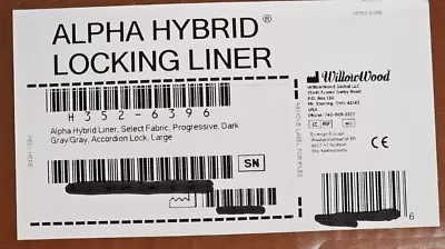 Alpha Hybrid Locking Prosthetic Liner Size LG NEW! • $199.99