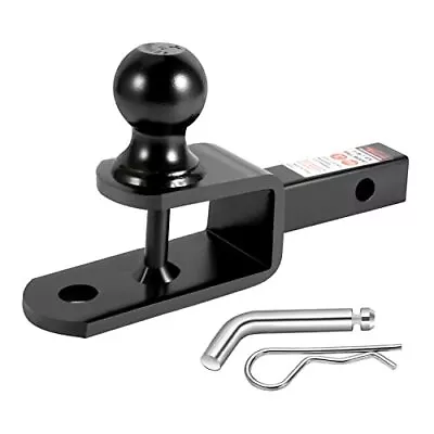 84031 Atv Hitch Ball Mount 2 Inch Ball With 11/4 Inch Solid Shank With 1/2 Inch  • $37.24