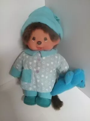 Monchichi Sekiguchi Boy Good Night Outfit Plush Toy 8  Vintage  • $25