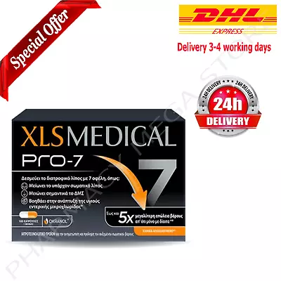 XLS Medical PRO-7 Slimming Supplement 180 Capsules NEW • $120