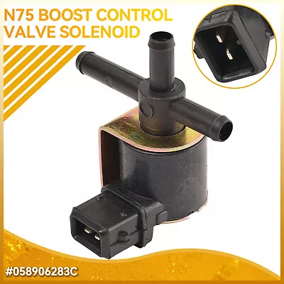 For VW GOLF PASSAT AUDI TT MK1 1.8T N75 BOOST PRESSURE CONTROL VALVE 058906283C. • $10.49