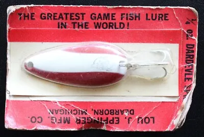 1/4 Oz. Dardevle Spinnie Lou J. Eppinger Fishing Game Fish Spinner Lure • $6.89