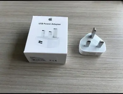 TP 3 Pin UK Plug 240V USB Wall Charger For Apple Iphone All Models • £5.99