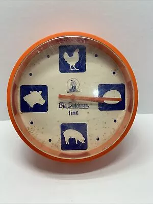 (Rare) Howard Miller Clock. Big Dutchman.chicken Pig Egg Cow • $35