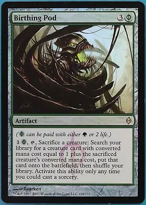 Birthing Pod FOIL New Phyrexia NM Artifact Green Rare CARD (450089) ABUGames • $32.50