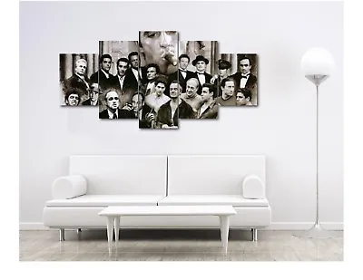 Gangsters Scarface Canvas Print Home Decor Wall Art Five Piece • £173.47