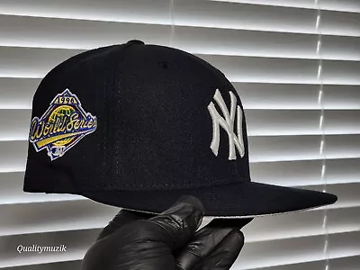 New York Yankees Hat Mariano Rivera 1996 Patch New Era 59fifty Fitted Cap 7-3/8 • $34.99