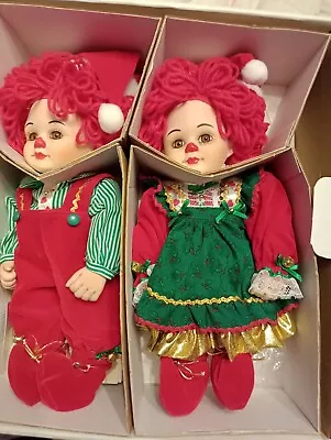 Marie Osmond Twin Dolls Rags And Rosie In Box • $29.99