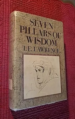 Seven Pillars Of Wisdom By T E Lawrence (1966 Hardcover DJ) 1938 De Luxe Ed VTG • $16.88