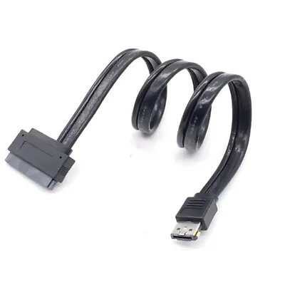 2.5  3.5  HDD Hard Disk Drive SATA 22Pin To USB Combo DUAL Power ESATA Cable Ql • $14.31