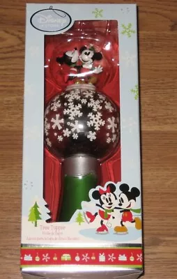 New 2011 Share The Magic Minnie And Mickey Mouse Tree Topper • $57