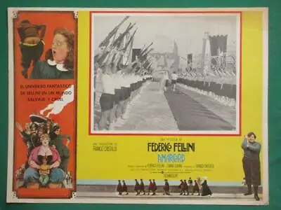 Federico Fellini Amarcord Magali Noel Beautiful Art Spanish Mexican Lobby Card 2 • $9.99