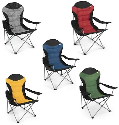 Kampa Dometic XL High Back Folding Camping Chair - 2022 Colours • £29.94