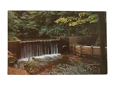 Hamer’s Dam Mitchell Indiana IN Postcard Grist Spring Mill State Park • $7.95