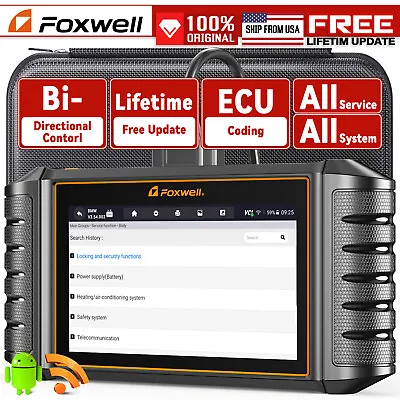 FOXWELL NT710 For Benz Bidirectional Car OBD2 Scanner Diagnostic Tool ECU Coding • $249
