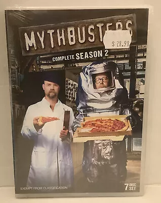 Mythbusters : Complete Season 2 (DVD 2003) -Brand New Sealed • $29.49