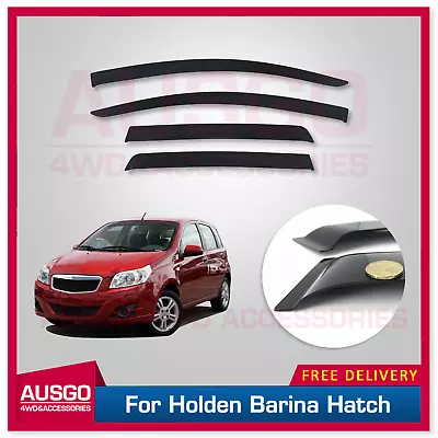 AUSGO Weather Shields For Holden Barina Hatch TK 2005-2011 Weathershields • $60.71