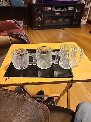  Vintage  Set Of 3 1993 Flinstones Glasses Mcdonalds • $15