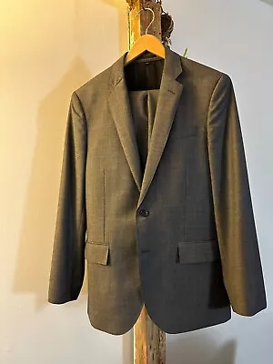 Vntg J Crew Ludlow Gray Two Piece Suit Size 38s* • $79.99