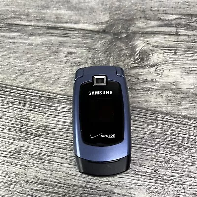 Samsung SCH-U340 Verizon Blue- ASIS (JX-1535) UNTESTED NON BATTERY FOR PARTS • $2