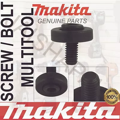 Makita Lock Screw Bolt & Outer Flange + O RING Multitool BTM40 BTM50 - 265674-6 • £2.99