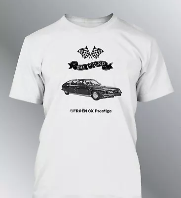 £19.81 • Buy Man Shirt Citroen Cx Prestige The Legend Vintage