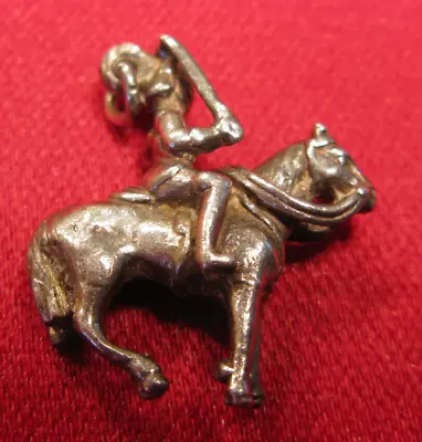£30 • Buy Vintage Silver Queens Guard/soldier Horse Charm