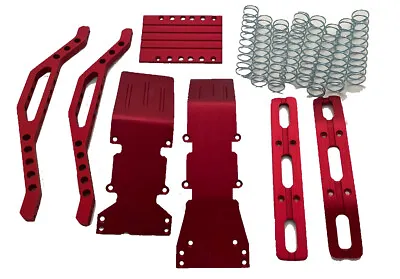 T-Maxx Classic 4910 Red Anodized Aluminum Package  Free Silver Dual Rate Springs • $99.95