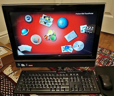 Packard Bell OneTwo M3700 AIO 20  Intel DualCore T4400 2.2Ghz 4GB 640GB HDD Win7 • £85