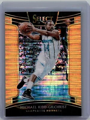 Michael Kidd-Gilchrist /13 Neon Orange Pulsar Prizm 2018-19 Panini Select #50 • $7