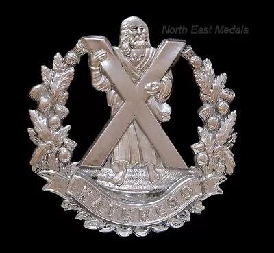 Queen's Own Cameron Highlanders Belt / Pouch Badge. 'Waterloo' Honour • £12.99