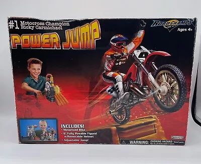 New Rare Road Champs Power Jump Motocross Champion Ricky Carmichael Bike Nib • $199.99